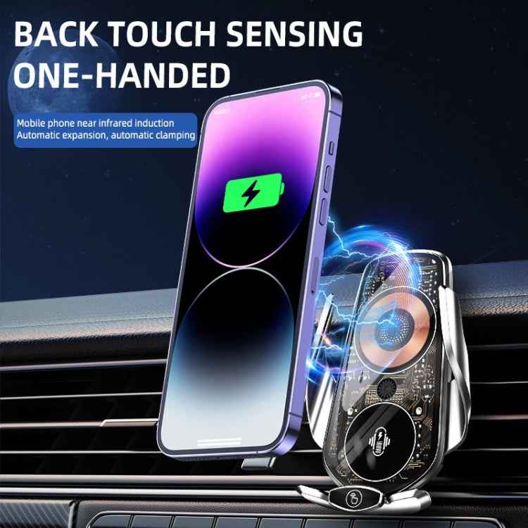Q7 Magnetic Wireless Fast Charging Car Mobile Phone Charger Bracket