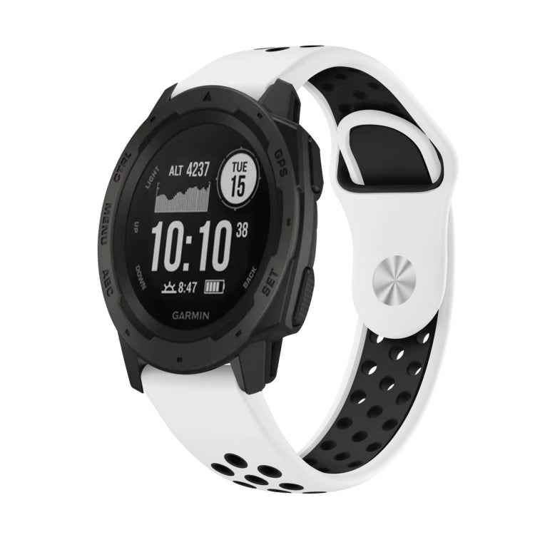 22mm Sports Breathable Silicone Watch Band