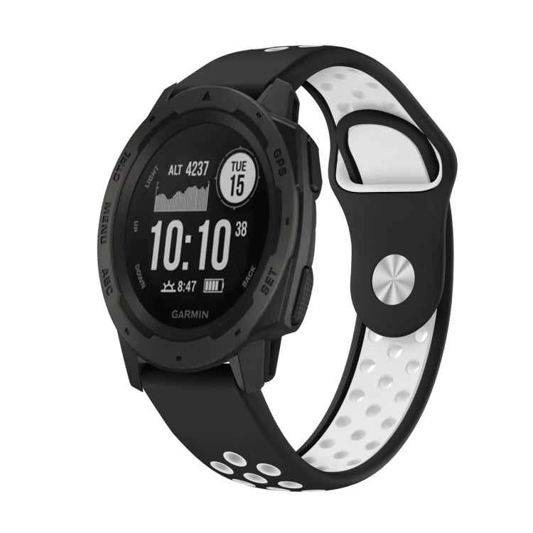 22mm Sports Breathable Silicone Watch Band