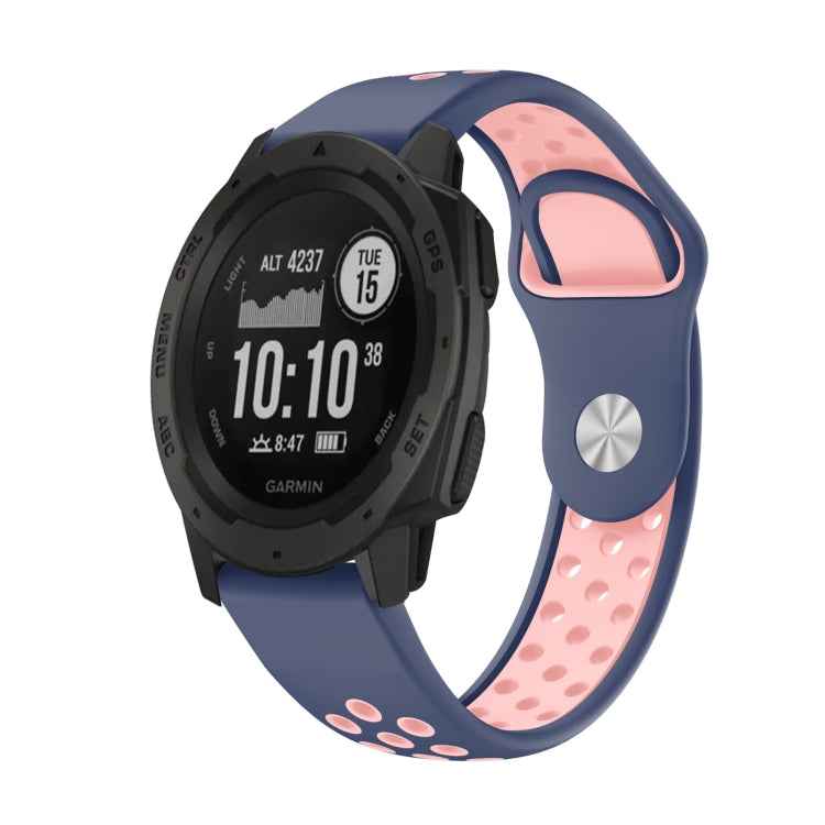 22mm Sports Breathable Silicone Watch Band