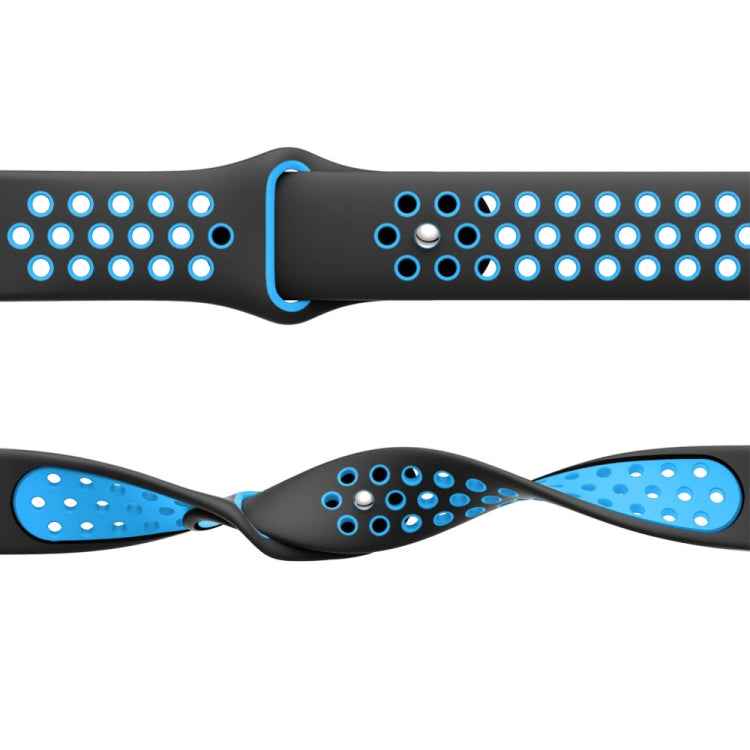 22mm Sports Breathable Silicone Watch Band