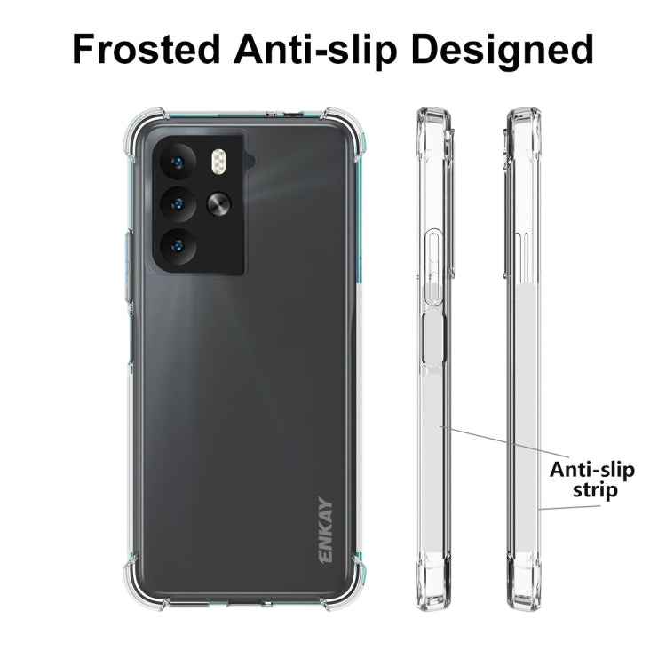 ENKAY Hat-Prince Transparent TPU Shockproof Phone Case