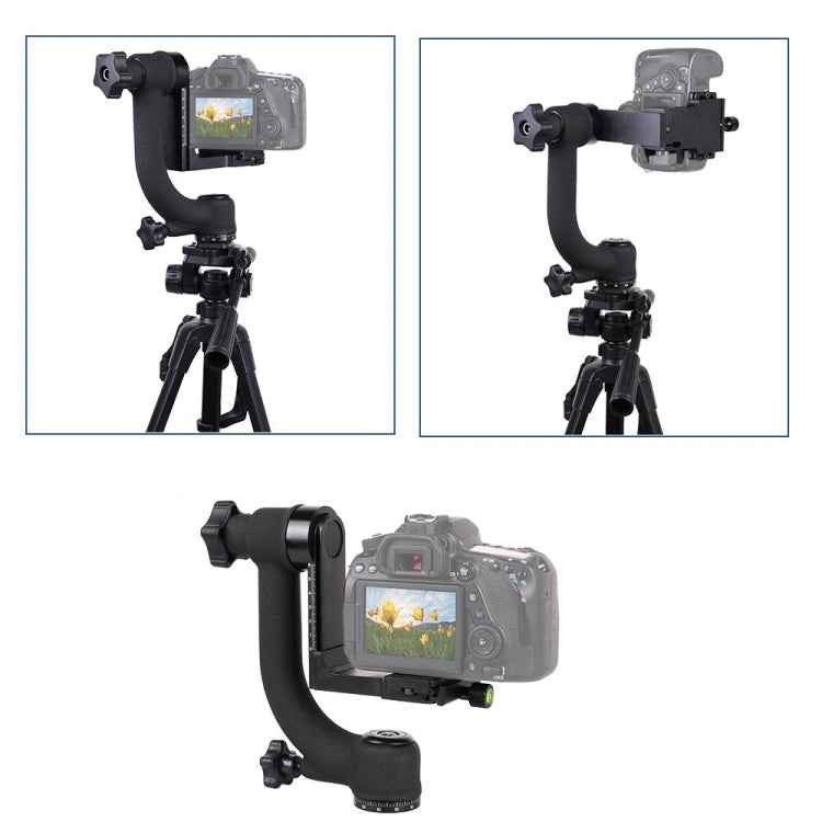 C022 Horizontal 360 Degree Gimbal Tripod Ball Head
