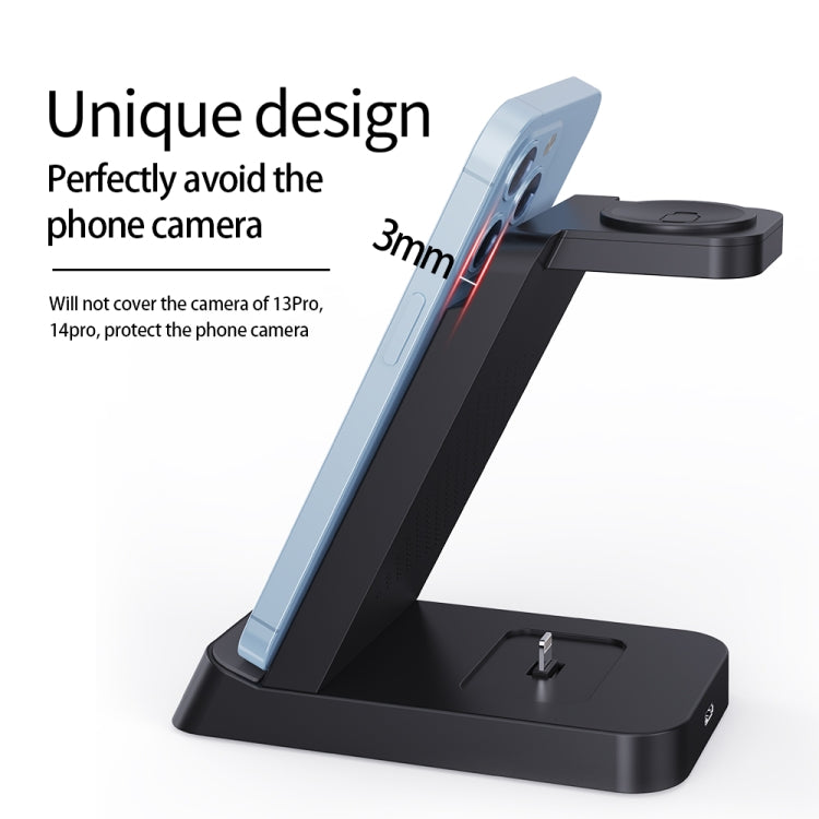 B20 18W 3 in 1 Wireless Charger Stand Charger Dock for iPhone Apple Watch Series