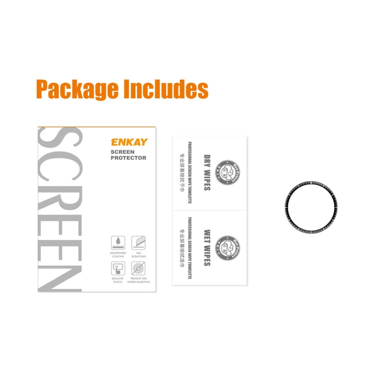 For Huawei Watch 4 Pro ENKAY 3D Full Coverage Soft PC Edge + PMMA HD Screen Protector Film