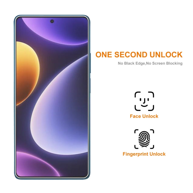 For Xiaomi Poco F5 / Redmi Note 12 Turbo ENKAY 0.26mm 9H 2.5D High Aluminum-silicon Tempered Glass Film, 1pc, 2pcs, 5pcs, 10pcs