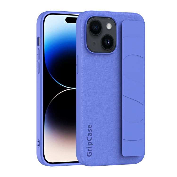 Skin Elastic Wrist Grip Back Cover Phone Case, For iPhone 15 Pro Max, For iPhone 14, For iPhone 14 Pro, For iPhone 15 Pro, For iPhone 15 Plus, For iPhone 14 Plus, For iPhone 14 Pro Max, For iPhone 15