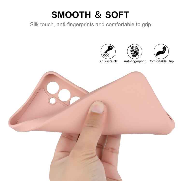 ENKAY Liquid Silicone Phone Case with Tempered Film, For Samsung Galaxy A54 5G