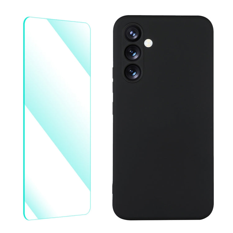 ENKAY Liquid Silicone Phone Case with Tempered Film