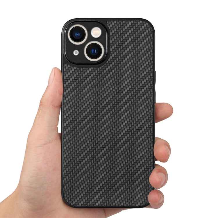 Carbon Fiber Texture Leather Back Phone Case, For iPhone 6 / 6s