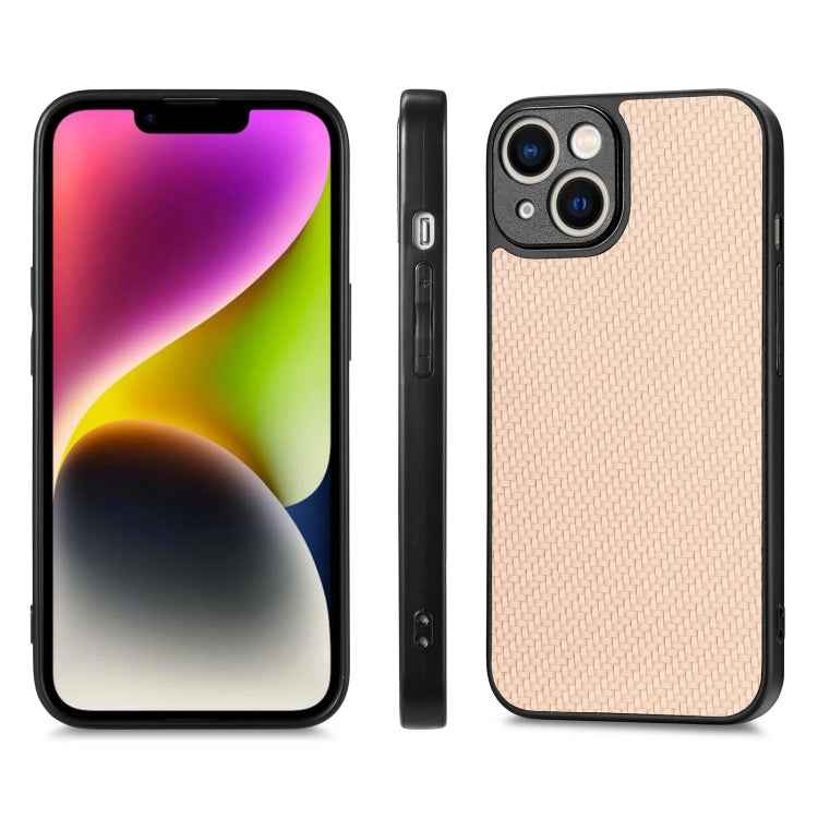 Carbon Fiber Texture Leather Back Phone Case, For iPhone 6 / 6s