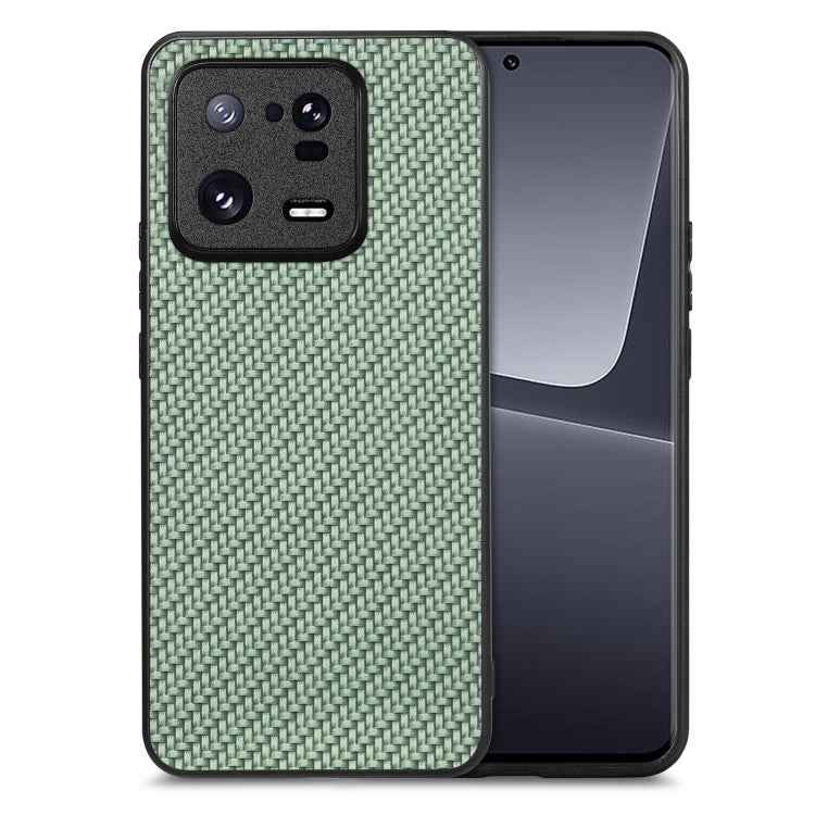 Carbon Fiber Texture Leather Back Cover Phone Case, For Redmi Note 14 Pro 5G, For Xiaomi 13 Pro, For Redmi Note 11T Pro 5G, For Redmi Note 10, For Xiaomi CC9 Pro, For Redmi K80 Pro / Poco F7 Ultra, For Redmi K80 / Poco F7 Pro