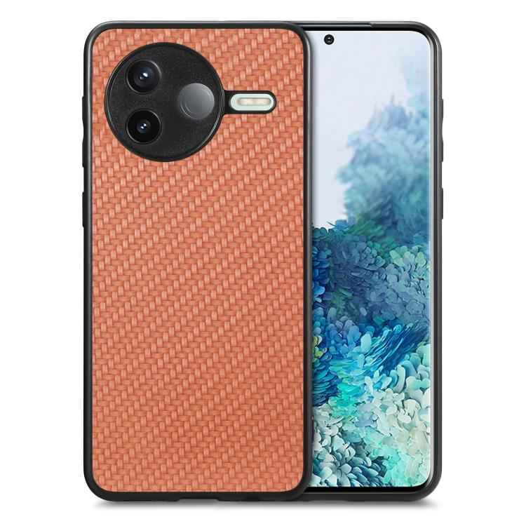 Carbon Fiber Texture Leather Back Cover Phone Case, For Redmi Note 14 Pro 5G, For Xiaomi 13 Pro, For Redmi Note 11T Pro 5G, For Redmi Note 10, For Xiaomi CC9 Pro, For Redmi K80 Pro / Poco F7 Ultra, For Redmi K80 / Poco F7 Pro
