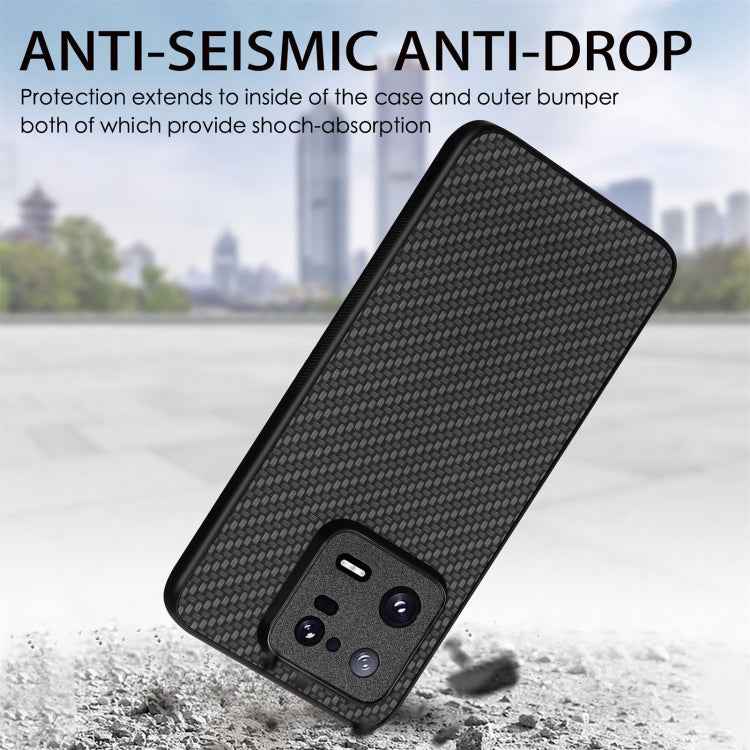 Carbon Fiber Texture Leather Back Cover Phone Case, For Redmi Note 14 Pro 5G, For Xiaomi 13 Pro, For Redmi Note 11T Pro 5G, For Redmi Note 10, For Xiaomi CC9 Pro, For Redmi K80 Pro / Poco F7 Ultra, For Redmi K80 / Poco F7 Pro