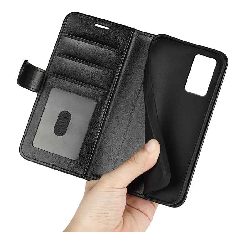 R64 Texture Horizontal Flip Leather Phone Case, For Redmi Note 12S