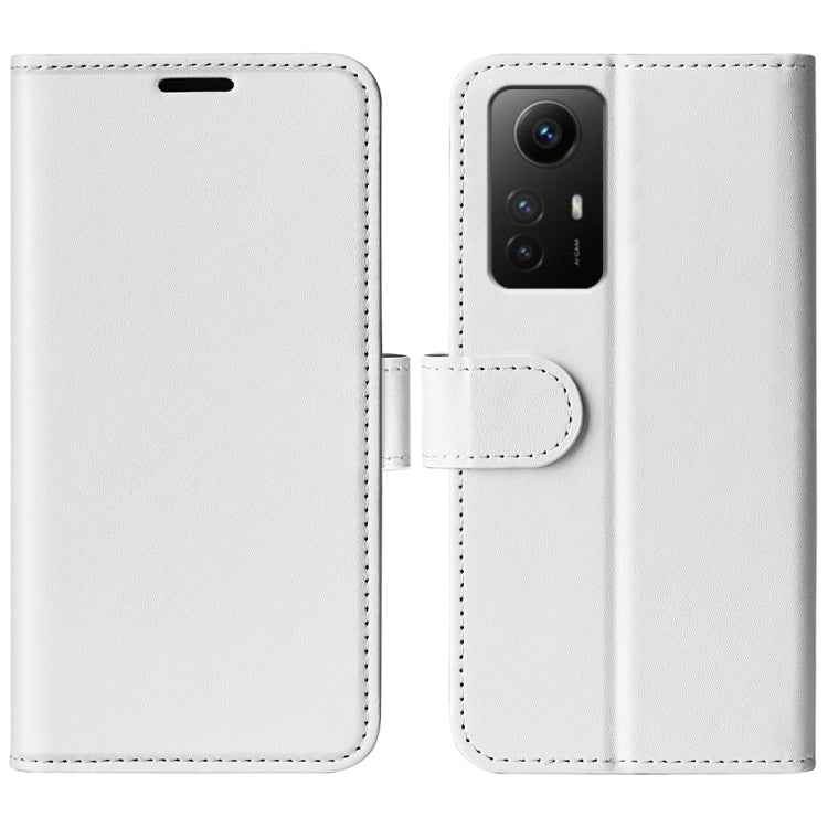 R64 Texture Horizontal Flip Leather Phone Case, For Redmi Note 12S