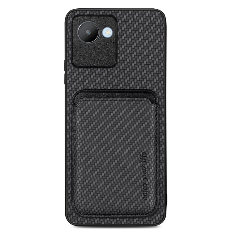 Carbon Fiber Leather Card Magsafe Phone Case
