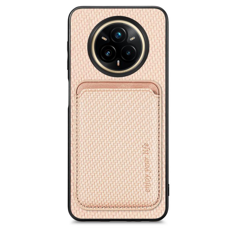 Carbon Fiber Leather Card Magsafe Phone Case