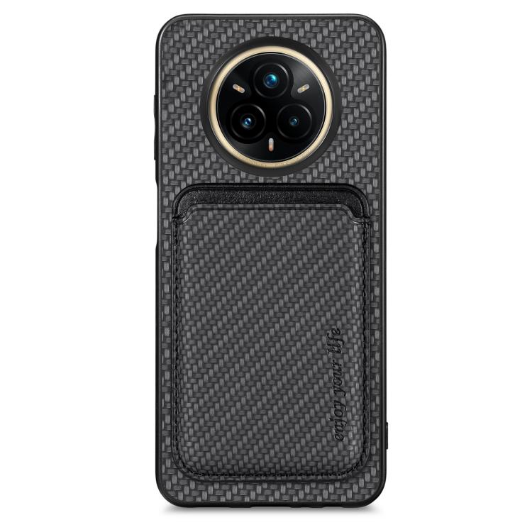 Carbon Fiber Leather Card Magsafe Phone Case