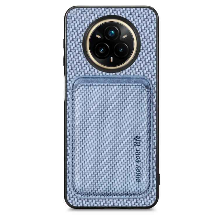 Carbon Fiber Leather Card Magsafe Phone Case, For Realme 14 Pro+, For Realme 14 Pro, For Realme Neo7, For Realme C30