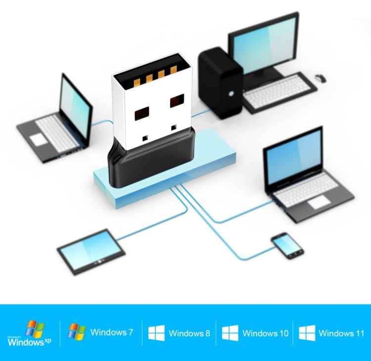 OY313 USB Bluetooth 5.3 Adapter Wireless Transmitter Receiver For PC Windows 11 10 8 7