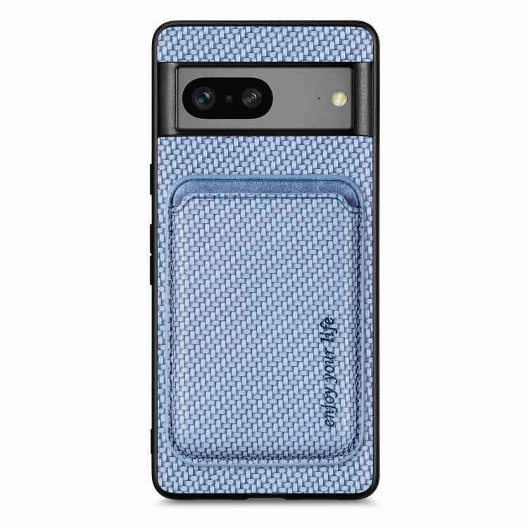 Carbon Fiber Leather Card Magsafe Phone Case, For Google Pixel 10 Pro XL, For Google Pixel 9 Pro XL, For Google Pixel 10 / 10 Pro, For Google Pixel 9 / 9 Pro, For Google Pixel 9a, For Google Pixel 7 Pro, For Google Pixel 7, For Google Pixel 6
