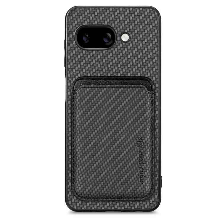 Carbon Fiber Leather Card Magsafe Phone Case, For Google Pixel 10 Pro XL, For Google Pixel 9 Pro XL, For Google Pixel 10 / 10 Pro, For Google Pixel 9 / 9 Pro, For Google Pixel 9a, For Google Pixel 7 Pro, For Google Pixel 7, For Google Pixel 6