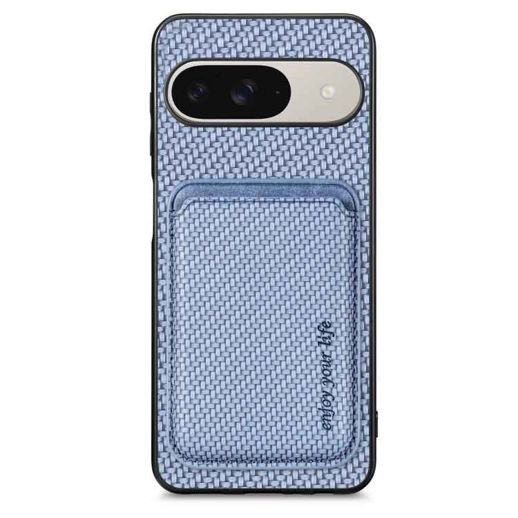 Carbon Fiber Leather Card Magsafe Phone Case, For Google Pixel 10 Pro XL, For Google Pixel 9 Pro XL, For Google Pixel 10 / 10 Pro, For Google Pixel 9 / 9 Pro, For Google Pixel 9a, For Google Pixel 7 Pro, For Google Pixel 7, For Google Pixel 6