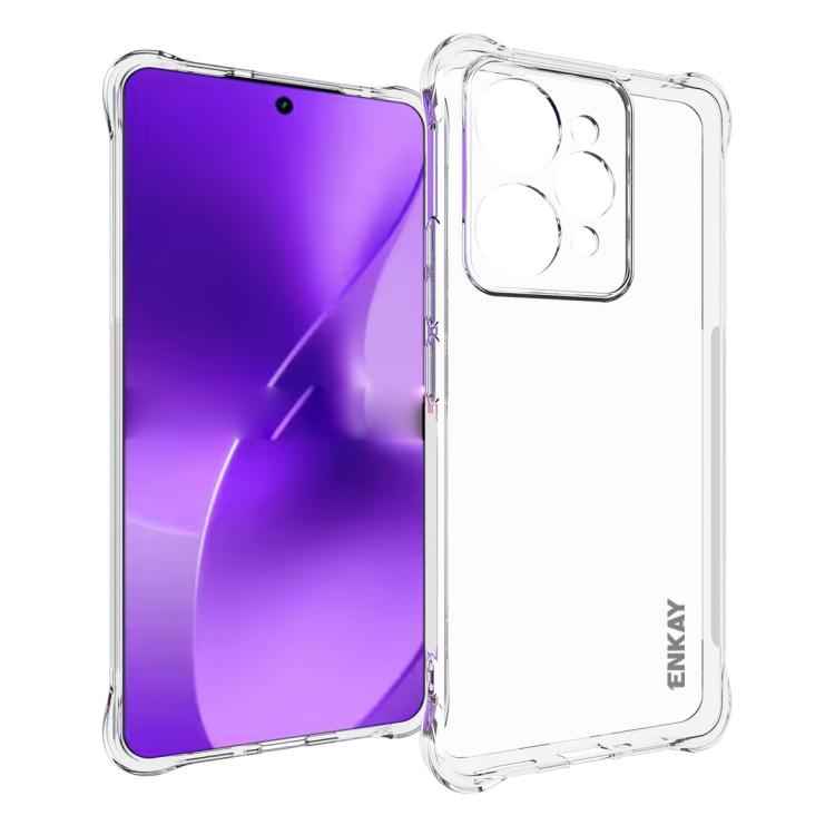 ENKAY Transparent TPU Shockproof Anti-slip Phone Case