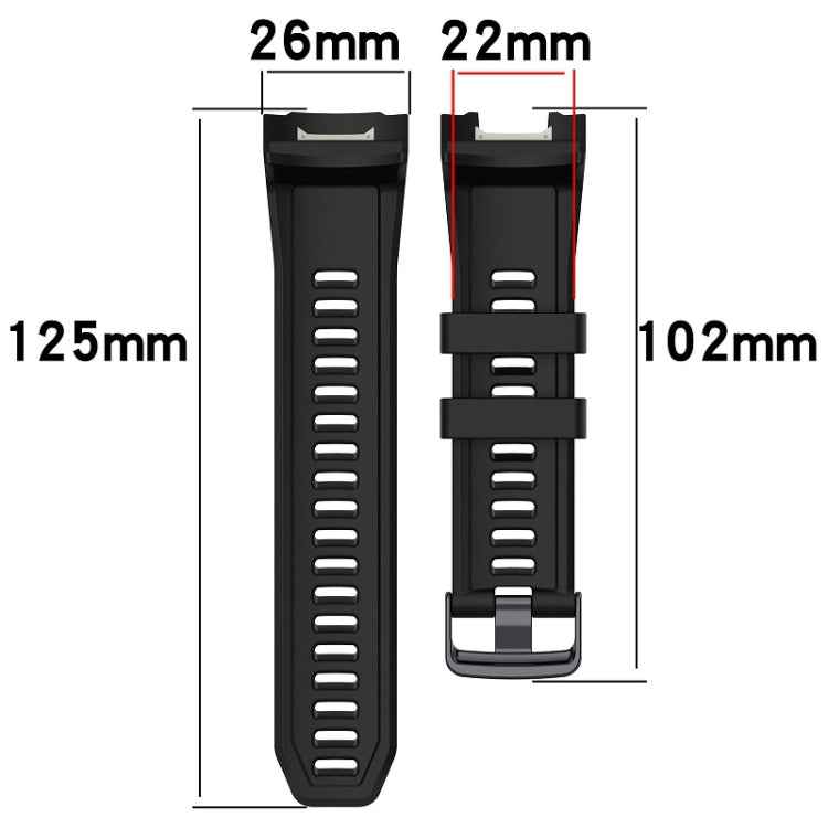 Sports Silicone Replacement Watch Band, For Garmin Instinct 2X