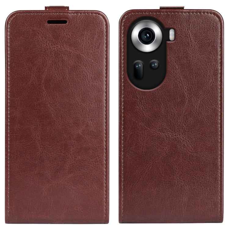 R64 Texture Single Vertical Flip Leather Phone Case, For OPPO Reno12 5G Global, For OPPO K12, For OPPO A3 Pro 5G, For OPPO Reno11 F 5G, For OPPO Reno11 5G Global, For OPPO A38, For OPPO Reno10 Pro+, For OPPO Reno13 F