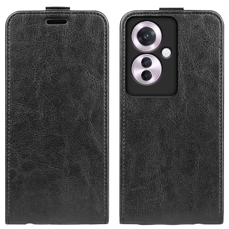 R64 Texture Single Vertical Flip Leather Phone Case, For OPPO Reno12 5G Global, For OPPO K12, For OPPO A3 Pro 5G, For OPPO Reno11 F 5G, For OPPO Reno11 5G Global, For OPPO A38, For OPPO Reno10 Pro+, For OPPO Reno13 F