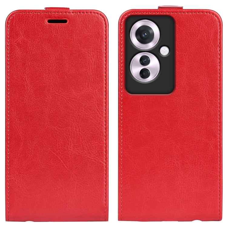 R64 Texture Single Vertical Flip Leather Phone Case, For OPPO Reno12 5G Global, For OPPO K12, For OPPO A3 Pro 5G, For OPPO Reno11 F 5G, For OPPO Reno11 5G Global, For OPPO A38, For OPPO Reno10 Pro+, For OPPO Reno13 F