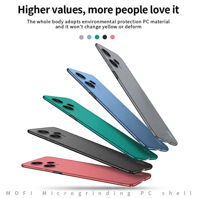 MOFI Fandun Series Frosted PC Ultra-thin All-inclusive Phone Case, For Xiaomi Redmi Note 12 Turbo, For OPPO K11X 5G, For Xiaomi Redmi Note 12 Global