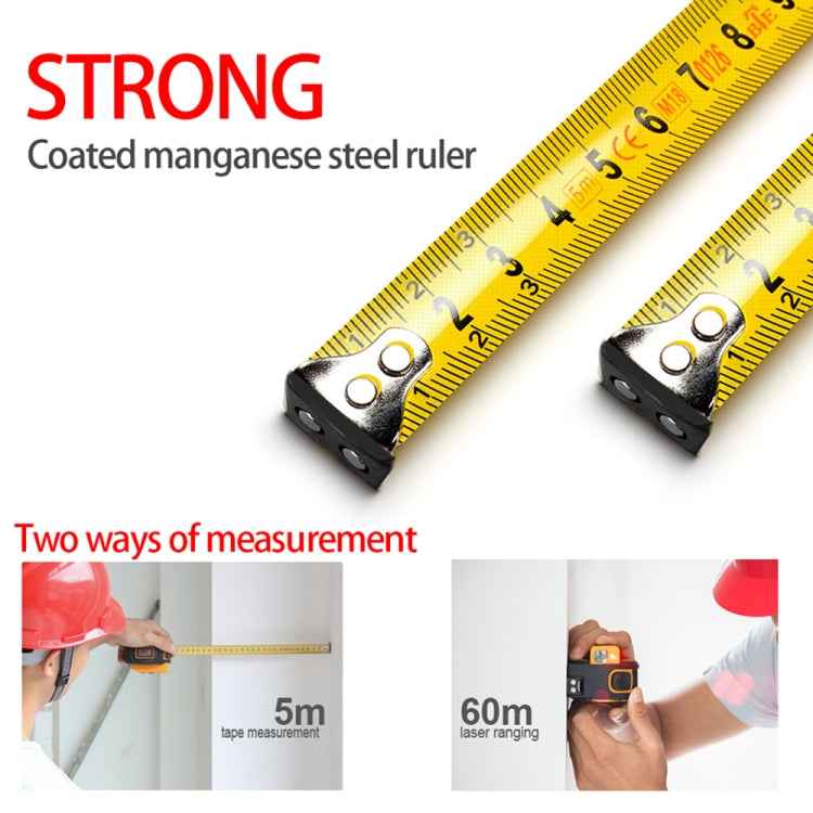 SNDWAY new Digital rangefinderLaser distance meter Tape multi function Self-Locking Hand Tool Device SW-TM40
