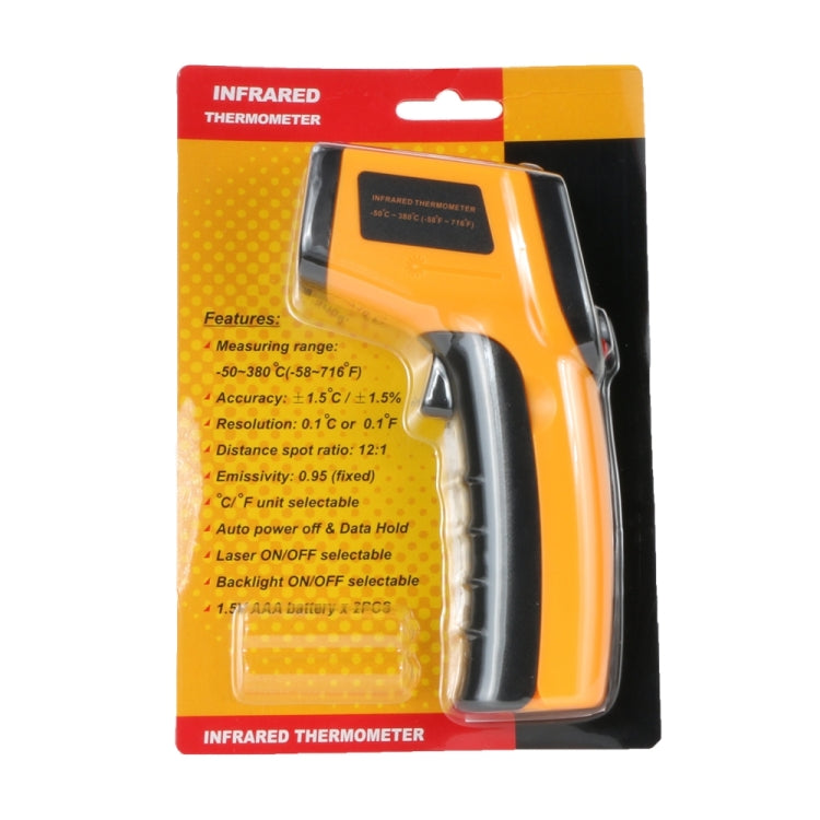 Digital Laser Infrared Temperature Sensor Controller GM320 Handheld Thermometer, GM320
