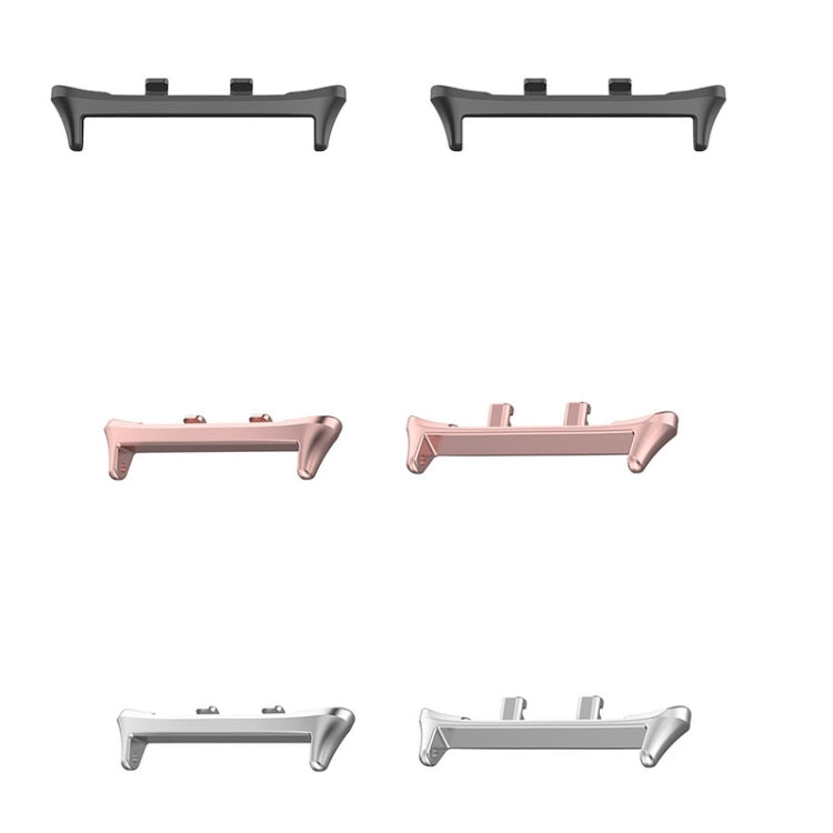 1 Pair 22mm Stainless Steel Metal Watch Band Connector