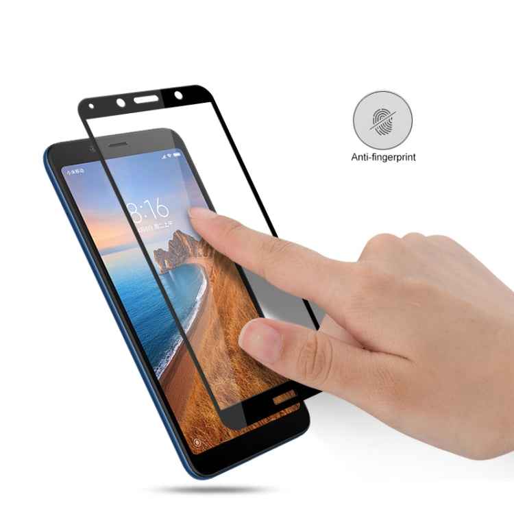 2pcs mocolo 0.33mm 9H 2.5D Silk Print Tempered Glass Film for Xiaomi Redmi 7A