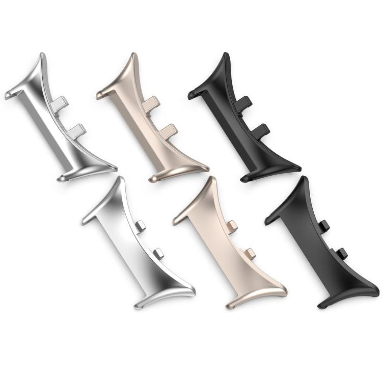 1 Pair 20mm 316 Stainless Steel Metal Watch Band Connector