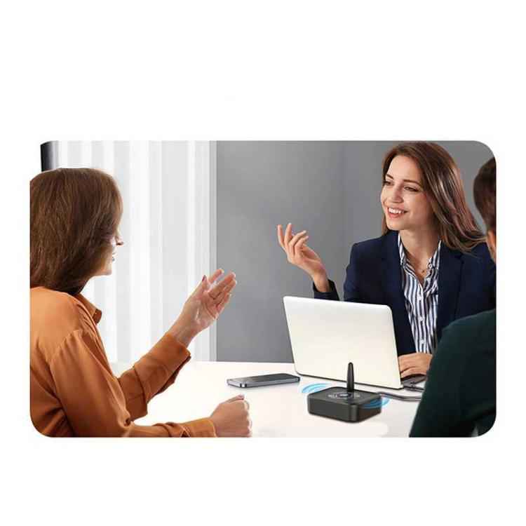 GR01 Bluetooth Receiver with Antenna, TF Card Slot, 3.5mm AUX Bluetooth Adapter for Car Speaker, Amplifier, Hands-Free Audio