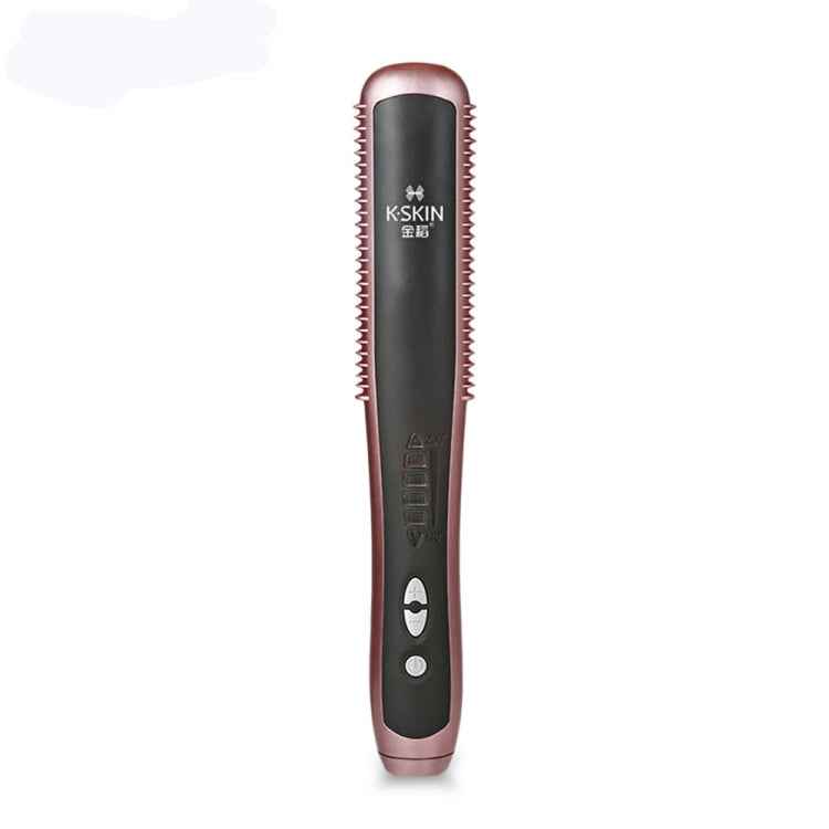 K-SKIN KD388A Electric Ceramic Hair Straightener Combs PTC Heating Hair Care Styling Comb Auto Massager Straightening Lrons