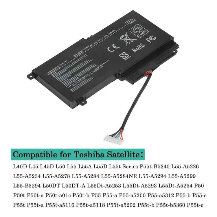 Laptop Battery for Satellite L55-A5284 P55t-A5116 P55t-a P50-b P50