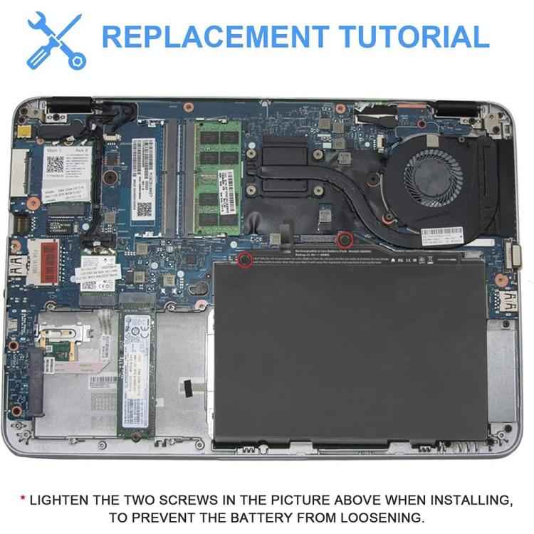 SN03XL ST03XL Battery for HP EliteBook 820 G3 G4 725 G3 G4 HSTNN-DB6V