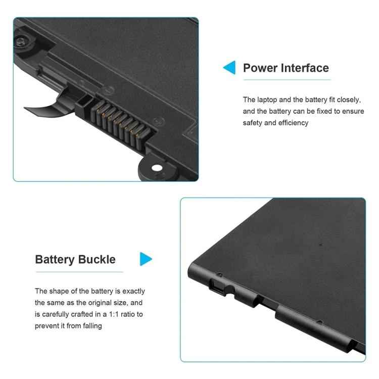 SN03XL ST03XL Battery for HP EliteBook 820 G3 G4 725 G3 G4 HSTNN-DB6V