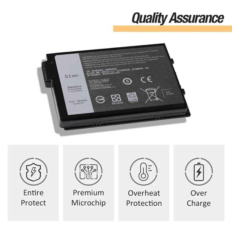Laptop Battery For Dell Latitude 5424 5420 Rugged Latitude 7424 Rugged Extreme P137G