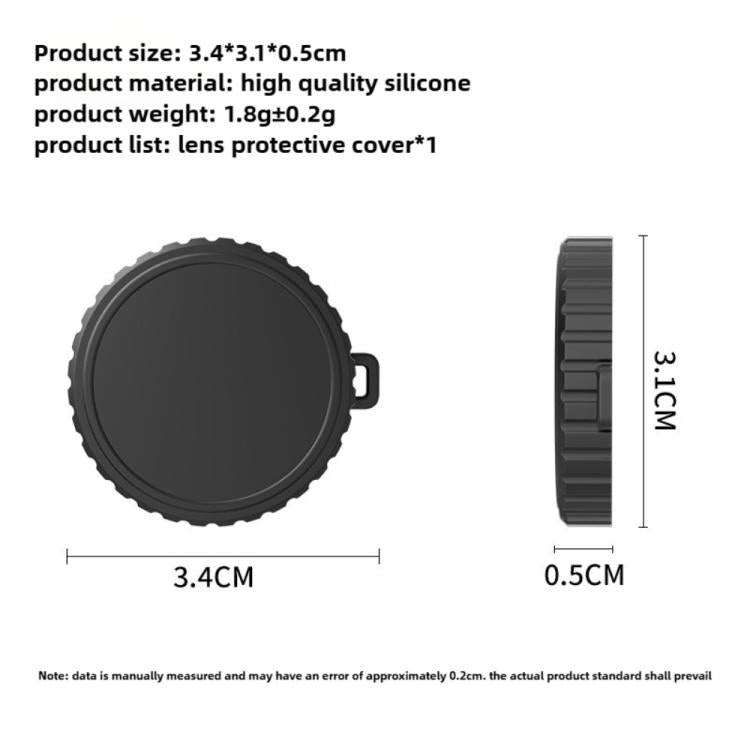 Silicone Soft Protective Lens Cover, For DJI Osmo Nano
