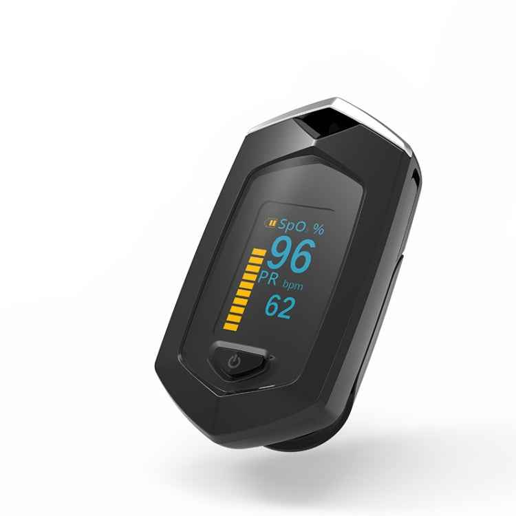Portable Pulsioximetro Finger spo2 Pulse oxymeter blood oxygen monitor saturatiemeter (Orange)