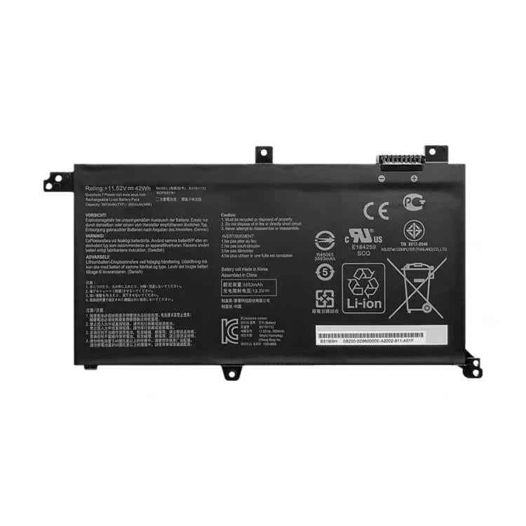 3653mAh Laptop Battery For Asus Mars15 / Mars15(VX60GT9300) / Mars15(VX60GT9750), B31N1732
