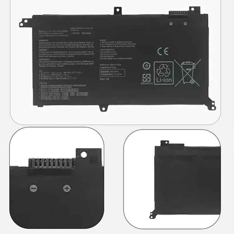 3653mAh Laptop Battery For Asus Mars15 / Mars15(VX60GT9300) / Mars15(VX60GT9750), B31N1732