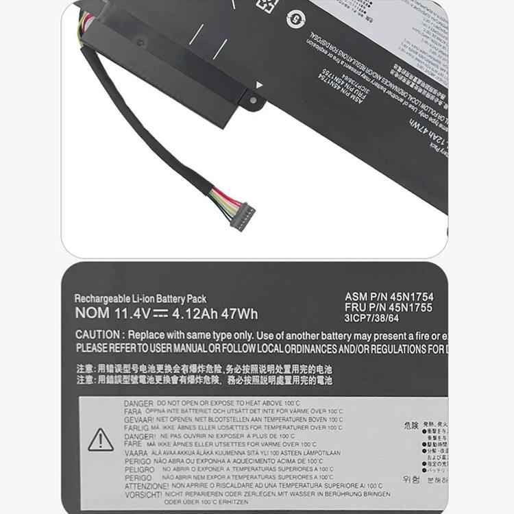4120mAh Laptop Battery For Lenovo ThinkPad E450 E450C E455 E460, 45N1754-E450